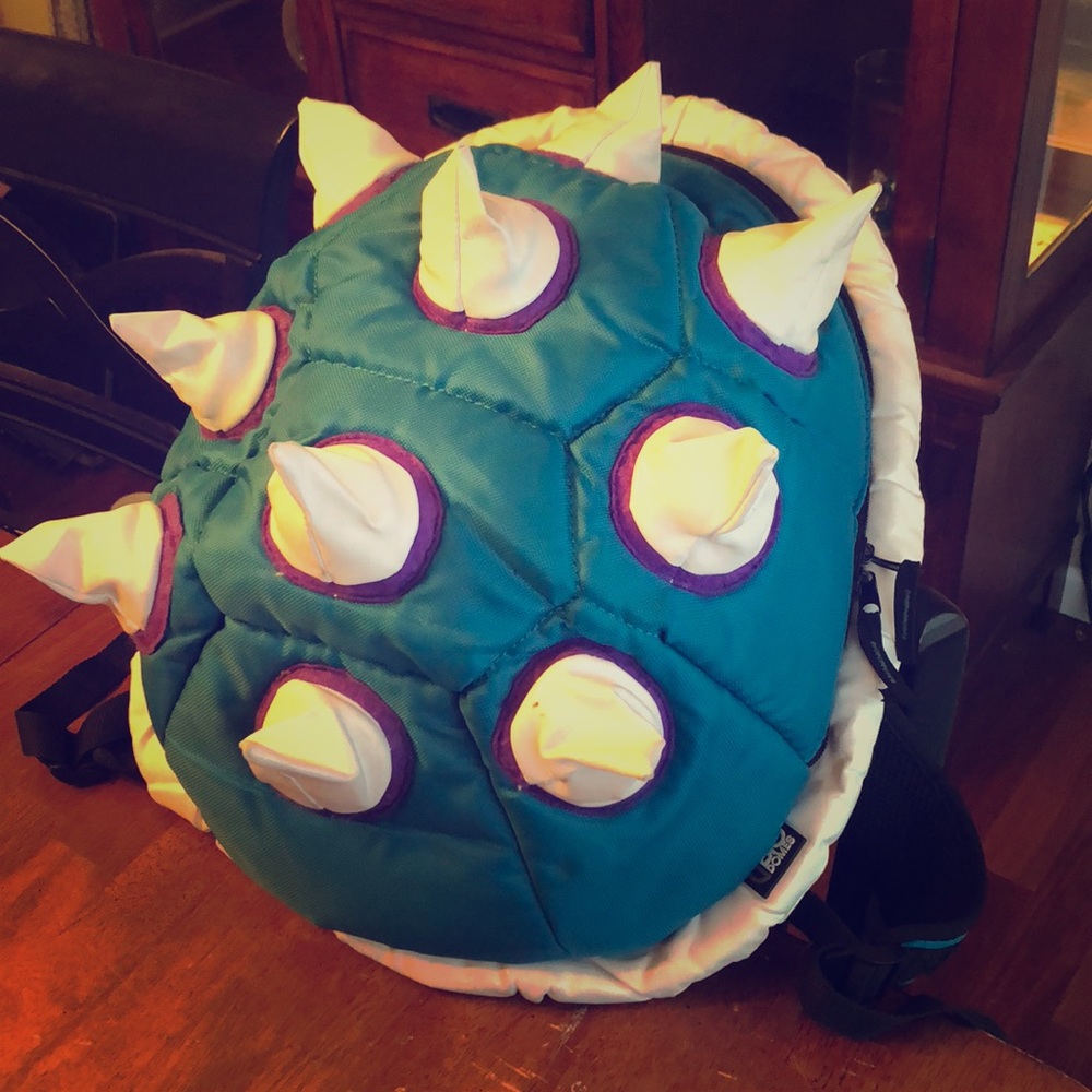 Turtle shell book bag